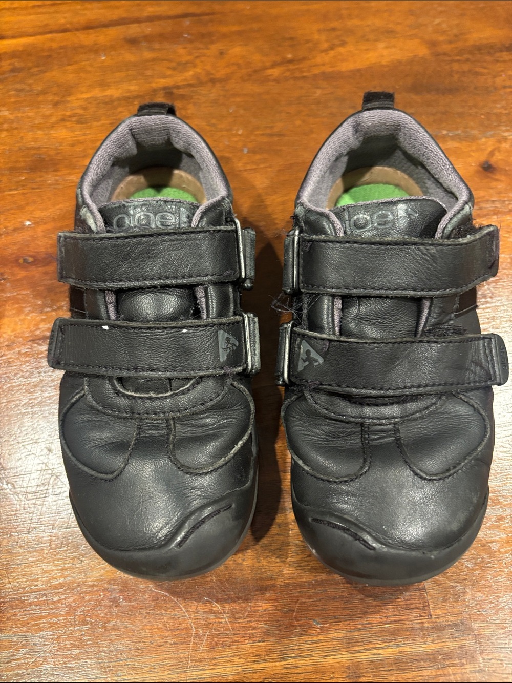 PLAE Black Kids Velcro Sneakers Size 11